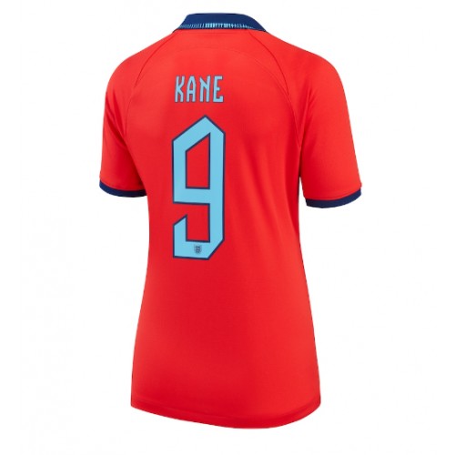 Dámy Fotbalový dres Anglie Harry Kane #9 MS 2022 Venkovní Krátký Rukáv